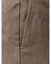 Коричневые брюки чинос от Pt01