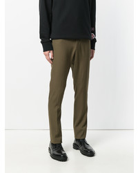 Коричневые брюки чинос от Lanvin