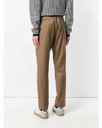 Коричневые брюки чинос от Pence