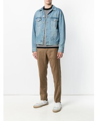 Коричневые брюки чинос от Pence