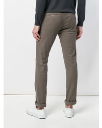 Коричневые брюки чинос от Re-Hash
