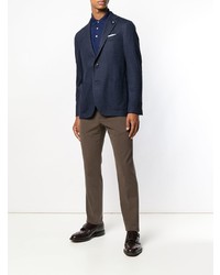 Коричневые брюки чинос от Lardini