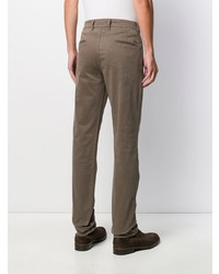 Коричневые брюки чинос от BOSS HUGO BOSS