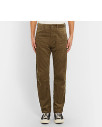 Коричневые брюки чинос от Engineered Garments