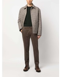 Коричневые брюки чинос от Briglia 1949