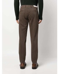 Коричневые брюки чинос от Briglia 1949
