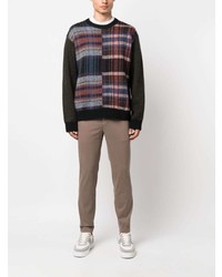 Коричневые брюки чинос от Incotex