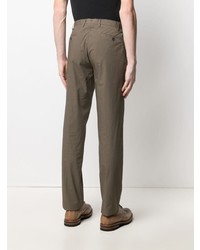 Коричневые брюки чинос от Lardini