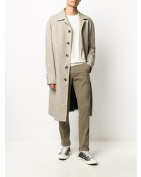 Коричневые брюки чинос от Dondup