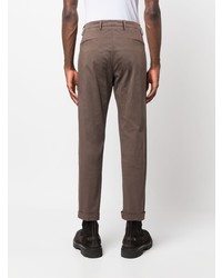 Коричневые брюки чинос от Briglia 1949