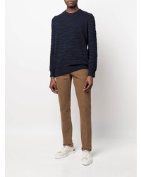 Коричневые брюки чинос от Briglia 1949