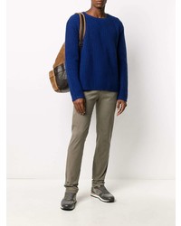 Коричневые брюки чинос от Z Zegna