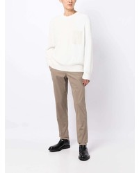 Коричневые брюки чинос от Pal Zileri