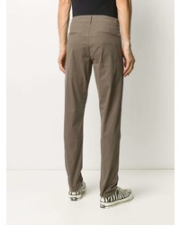 Коричневые брюки чинос от Sun 68