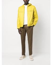 Коричневые брюки чинос от Zegna