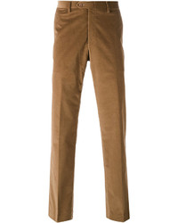 Мужские коричневые брюки от Brioni