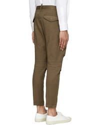 Мужские коричневые брюки от DSQUARED2