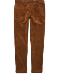 Мужские коричневые брюки от Oliver Spencer