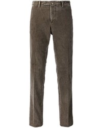 Мужские коричневые брюки от Pt01