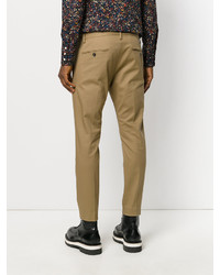 Мужские коричневые брюки от DSQUARED2