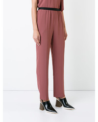 Женские коричневые брюки от Maison Margiela