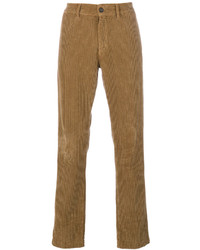 Мужские коричневые вельветовые брюки от Massimo Alba