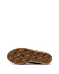 Мужские коричневые высокие кеды из плотной ткани от Nike