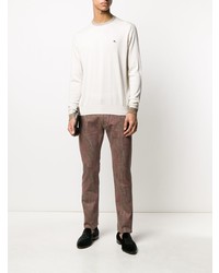 Мужские коричневые джинсы с "огурцами" от Etro