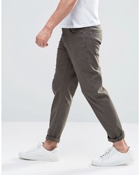 Мужские коричневые джинсы от Asos