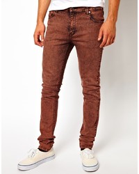 Мужские коричневые джинсы от Cheap Monday