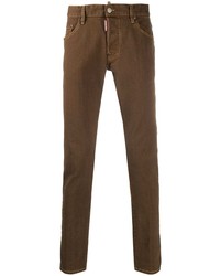 Мужские коричневые джинсы от DSQUARED2