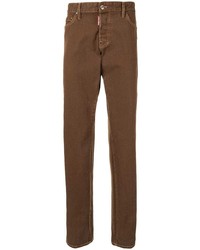 Мужские коричневые джинсы от DSQUARED2