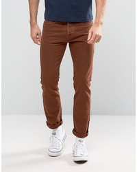 Мужские коричневые джинсы от Edwin
