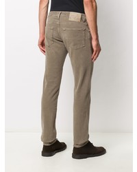 Мужские коричневые джинсы от Jacob Cohen