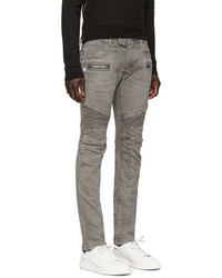 Мужские коричневые джинсы от Balmain