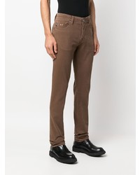 Мужские коричневые джинсы от Sartoria Tramarossa