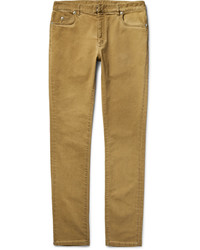 Мужские коричневые джинсы от Maison Margiela