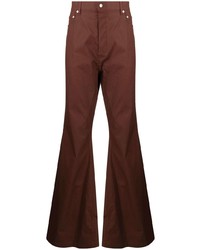 Мужские коричневые джинсы от Rick Owens