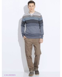 Мужские коричневые джинсы от Rovello