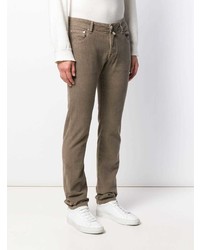 Мужские коричневые джинсы от Jacob Cohen