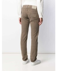 Мужские коричневые джинсы от Jacob Cohen