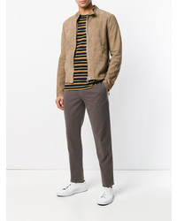 Мужские коричневые джинсы от Eleventy