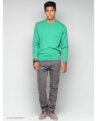 Мужские коричневые джинсы