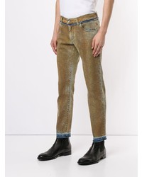 Мужские коричневые джинсы от Dolce & Gabbana
