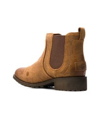 Коричневые замшевые ботильоны от UGG Australia