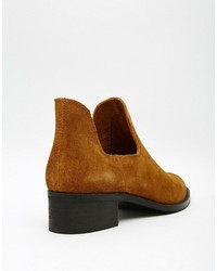 Коричневые замшевые ботильоны от Park Lane