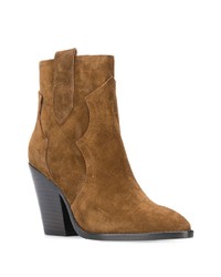 Коричневые замшевые ботильоны от Ash