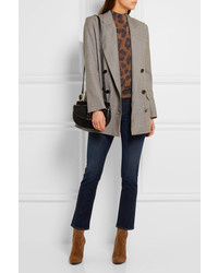 Коричневые замшевые ботильоны от Stuart Weitzman