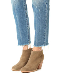 Коричневые замшевые ботильоны от Rachel Comey