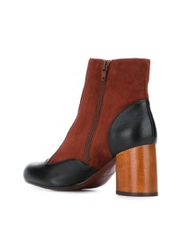 Коричневые замшевые ботильоны от Chie Mihara